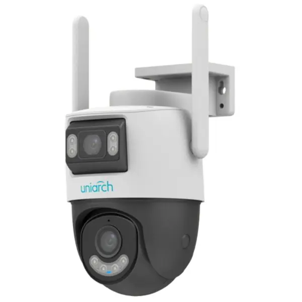 Caméra de Surveillance UNIVIEW PT Outdoor 3MP Dual Lens Wi-Fi IP66